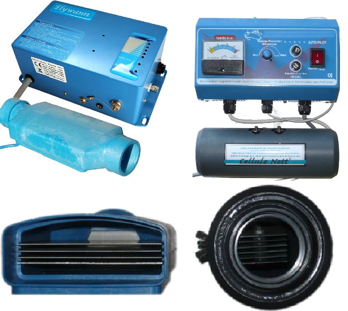 Comparaison 2 cellules electrolyse